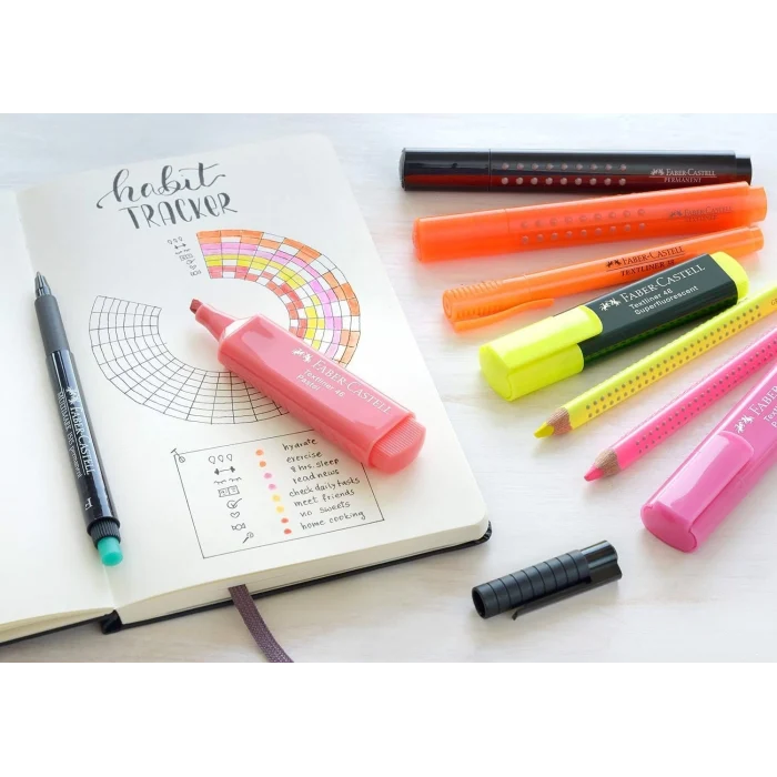 Textliner 48, 3+1 - Fosforlu Kalem 4Lü