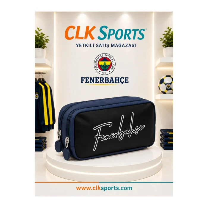 Fenerbahçe Lisanslı Anaokulu Çantası , Muggle Çift Gözlü Kalemlik - Lisanslı Suluk Matara Hediye