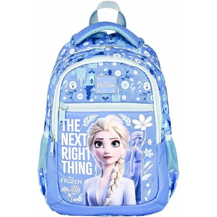 Frocx Frozen Okul Çantası , Beslenme Çantası , Çift Gözlü Kalem Çantası, Matara 500 ml Hediye