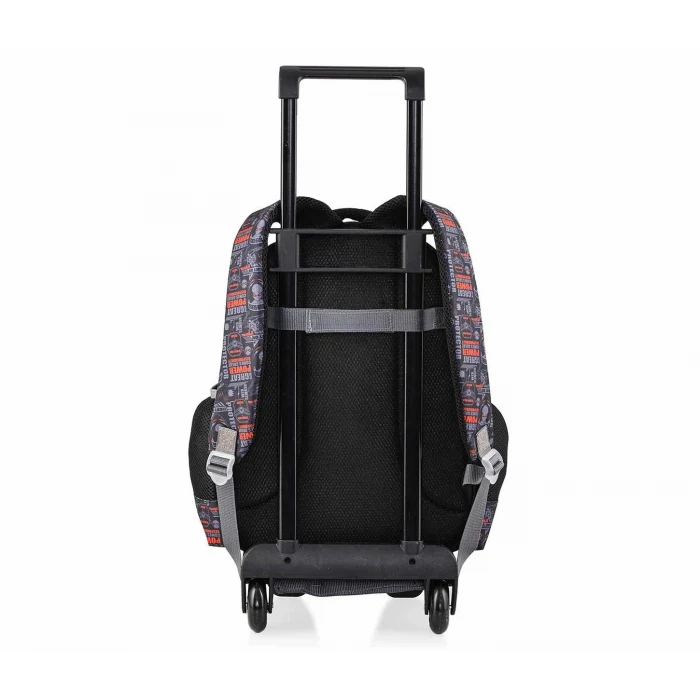 Spiderman Çekçekli Okul Çantası , Muggle Çift Gözlü Kalem Çantası - Suluk & Matara Hediye