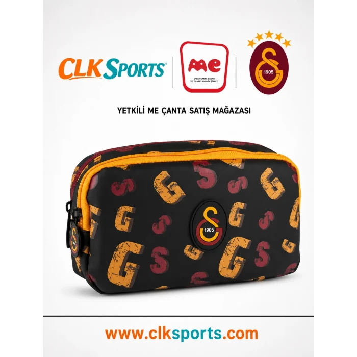 Galatasaray Gs Yazı Detaylı Suni Deri Kalem Çantası