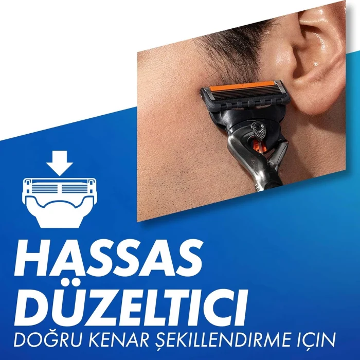 Gillette Fusion Proglide Avantajlı Yedek Tıraş Bıçağı 8 Adet + Gillette Tıraş Köpüğü 300 ml Hassas