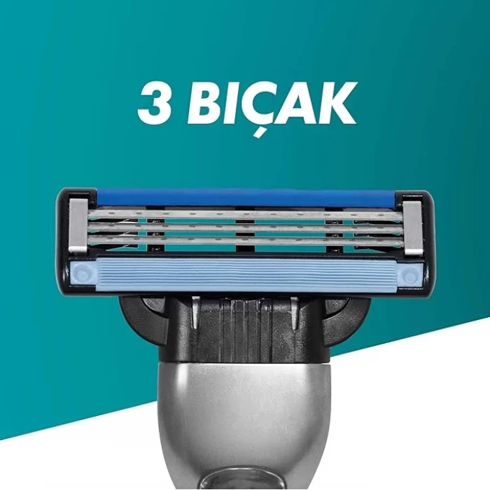 Gillette Mach3 Tıraş Makinesi 2li + Gillette Series Rahatlatıcı Tıraş Köpüğü 200 ml + Vegan Seyahat Çantası