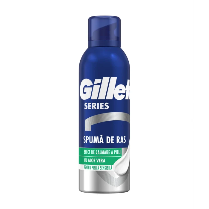 Gillette Mach3 Tıraş Makinesi 2li + Gillette Series Rahatlatıcı Tıraş Köpüğü 200 ml + Vegan Seyahat Çantası