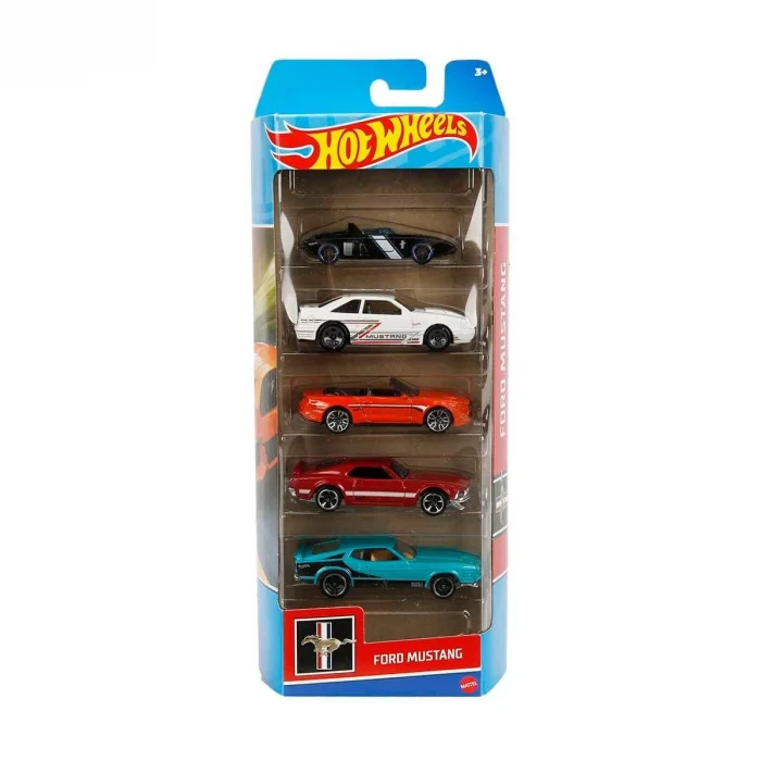 Hot Wheels 5li Araba Seti 1:64 ölçekli