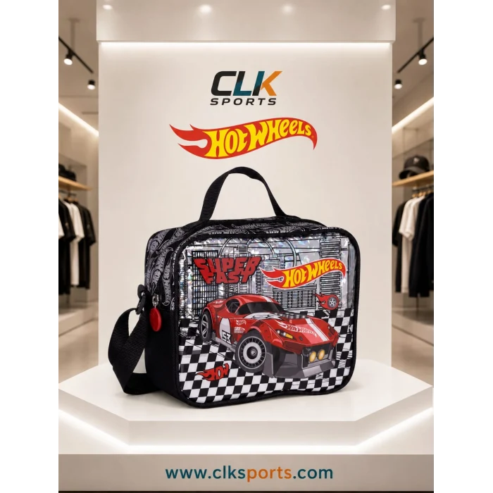 Hot Wheels Araba Desenli Okul Çantası , Beslenme Çantası , Kalem Çantası , Suluk Matara