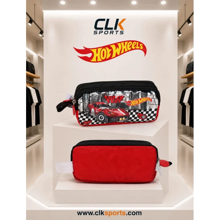 Hot Wheels Araba Desenli Okul Çantası , Beslenme Çantası , Kalem Çantası , Suluk Matara