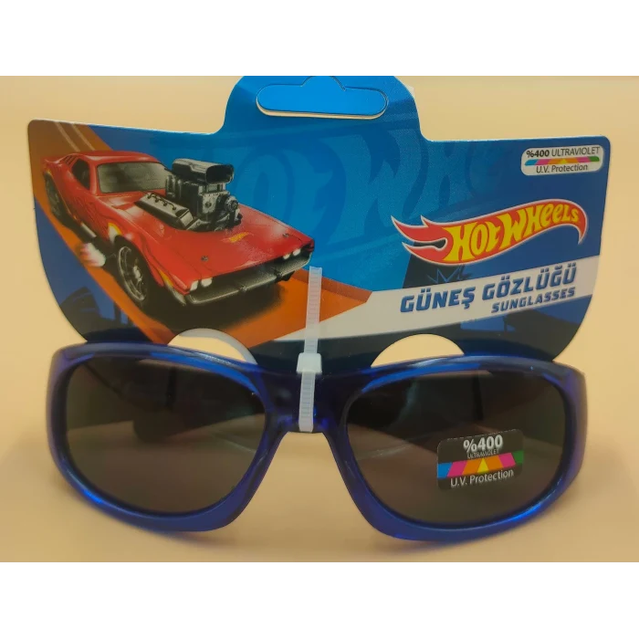 Hot Wheels Lisanslı Erkek Çocuk Şemsiyesi + Lisanslı Gözlük İkili Set
