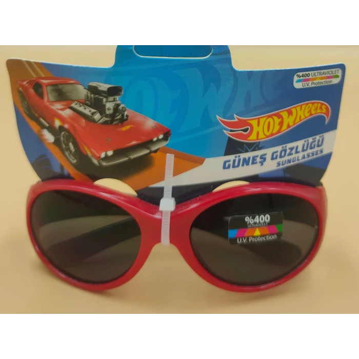 Hot Wheels Lisanslı Erkek Çocuk Şemsiyesi + Lisanslı Gözlük İkili Set