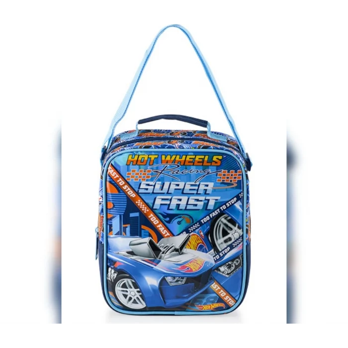 Hot Wheels Lisanslı Okul Çantası , Beslenme Çantası , Kalemlik Set - Suluk&Matara Hediye