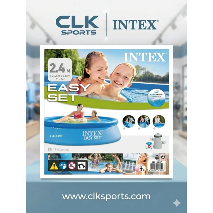 Intex Havuz 244x61 cm Intex Easy Kolay Kurulum