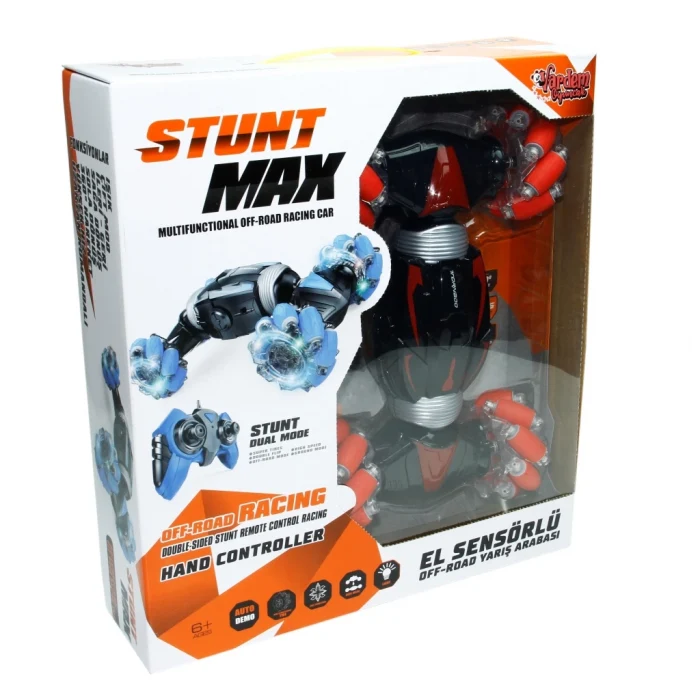 Vardem El Sensörlü , Kumandalı , Full Fonksiyon, Şarjlı, Akrobat Araba (2.4Ghz)