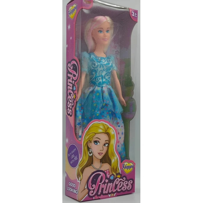 Kutulu 29 cm Aksesuarlı Prenses Bebek