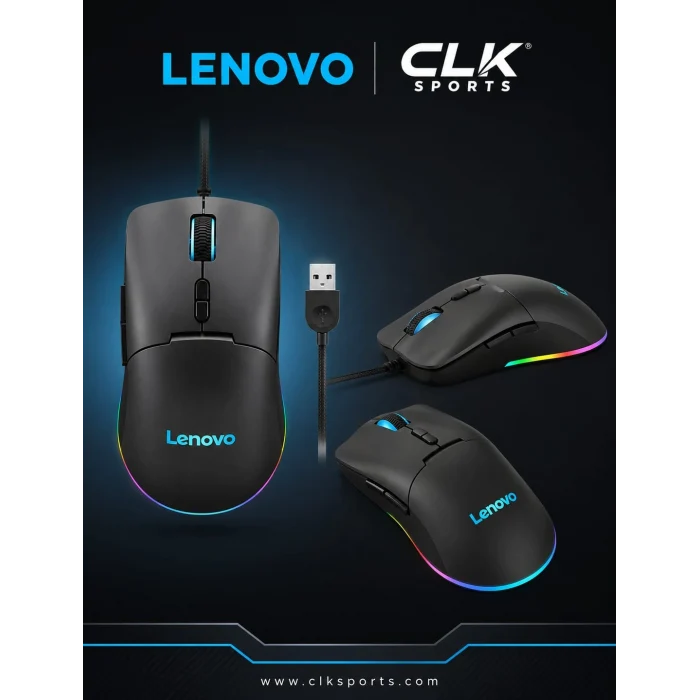 Lenovo Mice Bo M210 Rgb Gaming Mouse Siyah Mice
