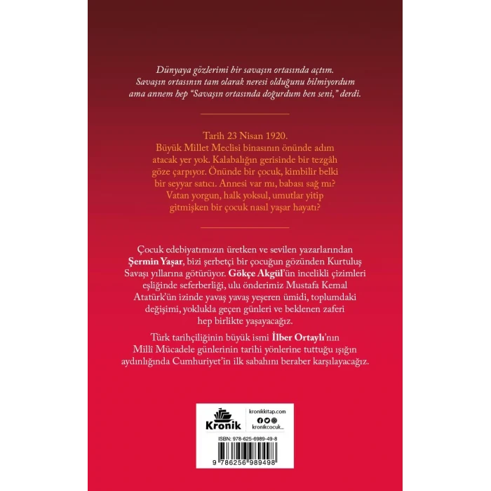 Cumhuriyetin İlk Sabahı -  Şermin Yaşar - İlber Ortaylı (Eser Sahibi)