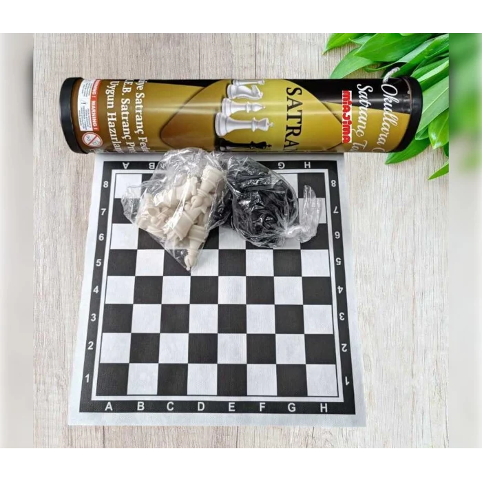 Satranç Seti Lüx Okullara Özel Rulo