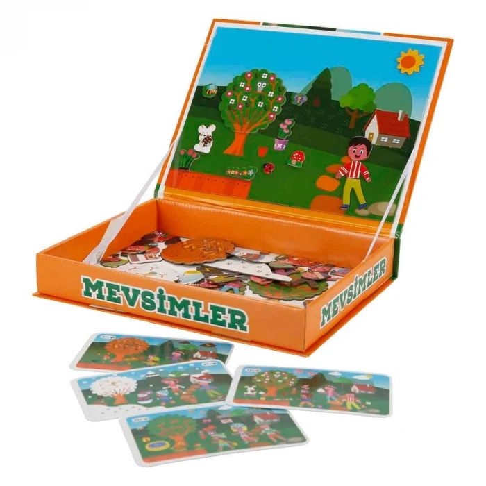 DıyToy Manyetik Magnet Hikaye Oluşturma Mevsimler