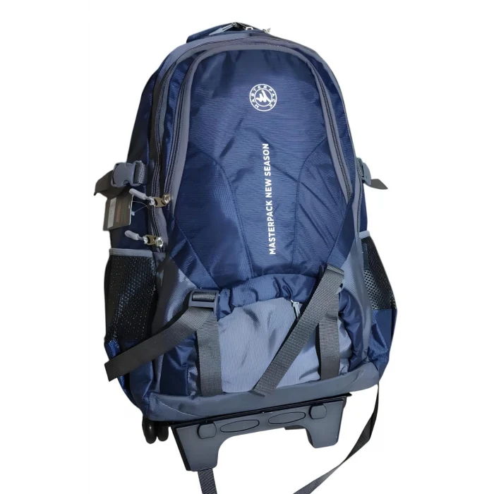 MASTER PACK Çekçekli Tekerlekli Dağcı Seyahat Laptop Bölmeli Sırt Çantası