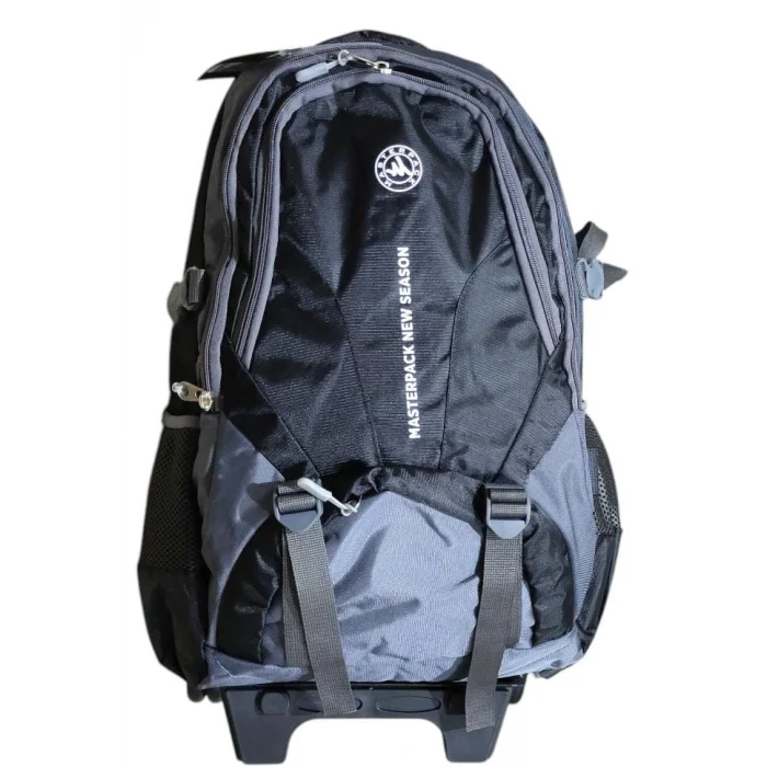 MASTER PACK Çekçekli Tekerlekli Dağcı Seyahat Laptop Bölmeli Sırt Çantası