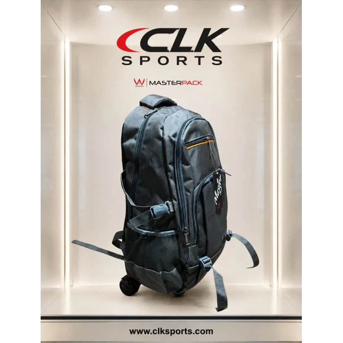 MASTER PACK Lux Çekçekli Tekerlekli , Dağcı Seyahat Laptop Bölmeli Sırt Çantası