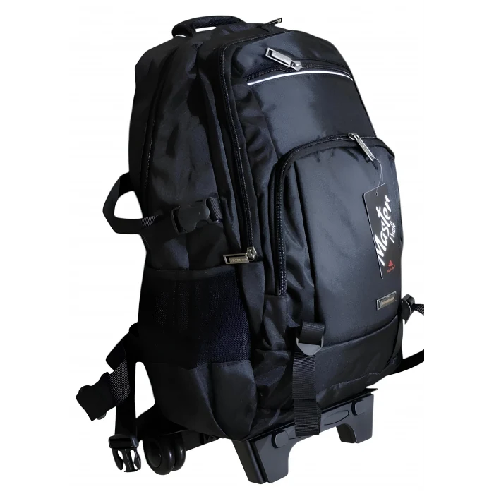 MASTER PACK Lux Çekçekli Tekerlekli , Dağcı Seyahat Laptop Bölmeli , Sırt Çantası