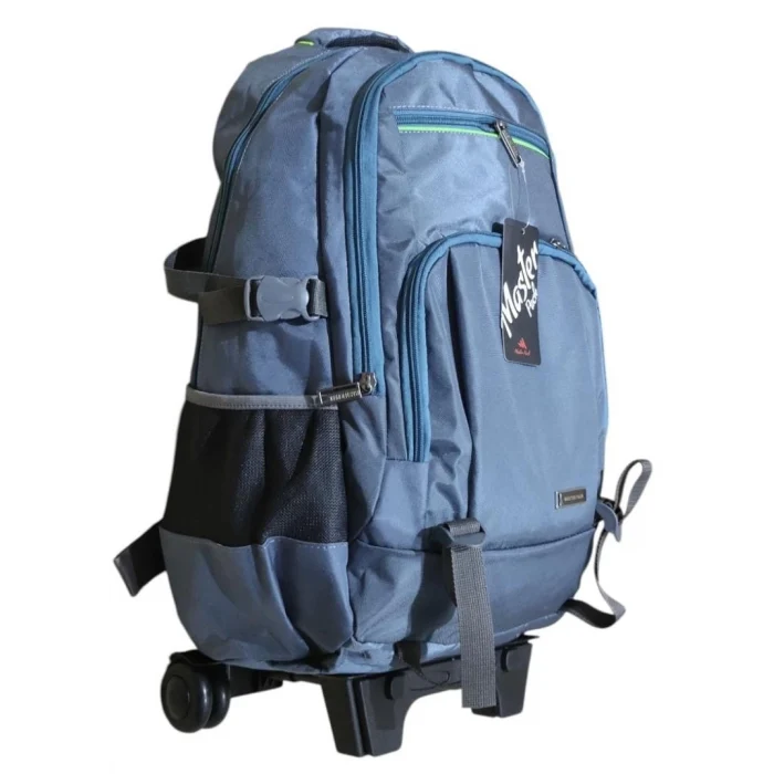 MASTER PACK Lux Çekçekli Tekerlekli , Dağcı Seyahat Laptop Bölmeli , Sırt Çantası