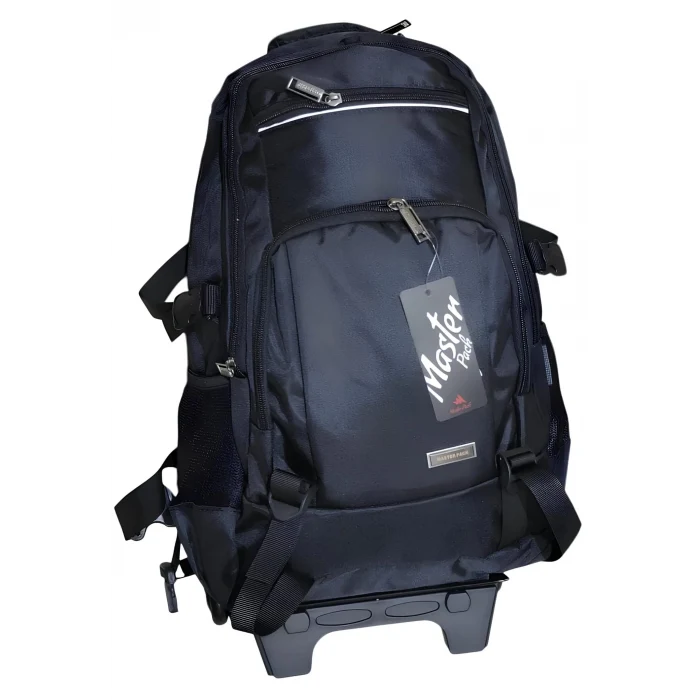 MASTER PACK Lux Çekçekli Tekerlekli , Dağcı Seyahat Laptop Bölmeli , Sırt Çantası