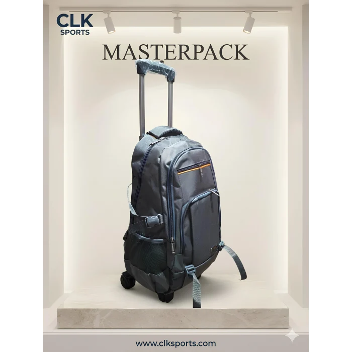 MASTER PACK Lux Çekçekli Tekerlekli , Dağcı Seyahat Laptop Bölmeli Sırt Çantası