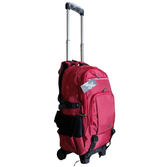 MASTER PACK Lux Çekçekli Tekerlekli , Dağcı Seyahat Laptop Bölmeli , Sırt Çantası