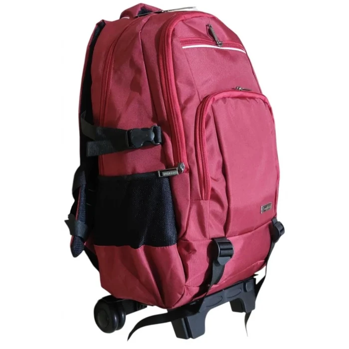 MASTER PACK Lux Çekçekli Tekerlekli , Dağcı Seyahat Laptop Bölmeli , Sırt Çantası