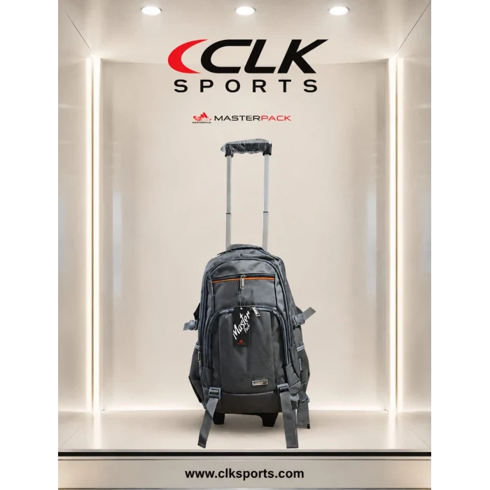 MASTER PACK Lux Çekçekli Tekerlekli , Dağcı Seyahat Laptop Bölmeli Sırt Çantası
