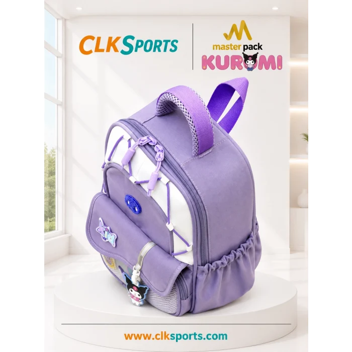 Master Pack Kolej Anaokulu Çantası , Kalem Çantası , Kuromi Suluk Matara Hediye
