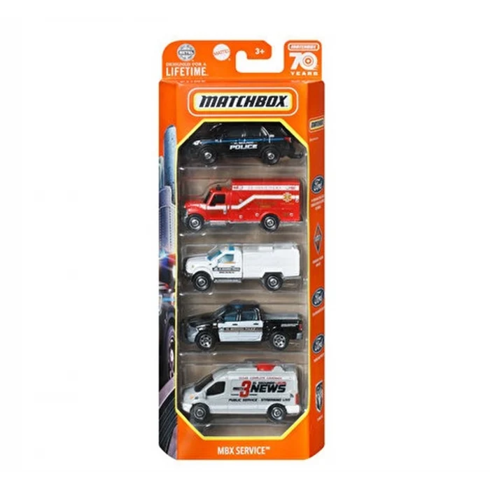 Matchbox MBX Service 5li Oyuncak Araba