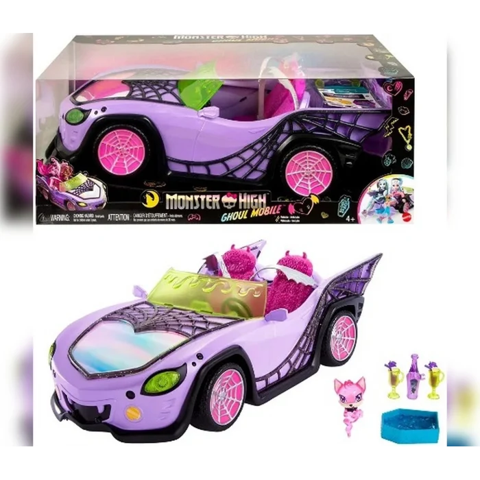 Monster High Gösterişli Araba Mattel Lisanslı