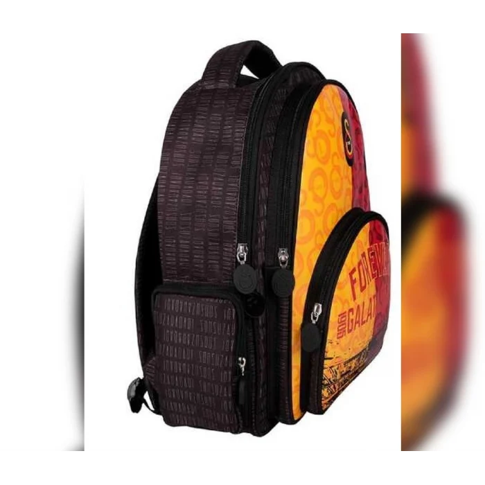 Galatasaray 3 BÖLMELİ FOREVER OKUL ÇANTASI , KALEM ÇANTASI - ÖZEL KUTUSUNDA TERMOS MATARA SET