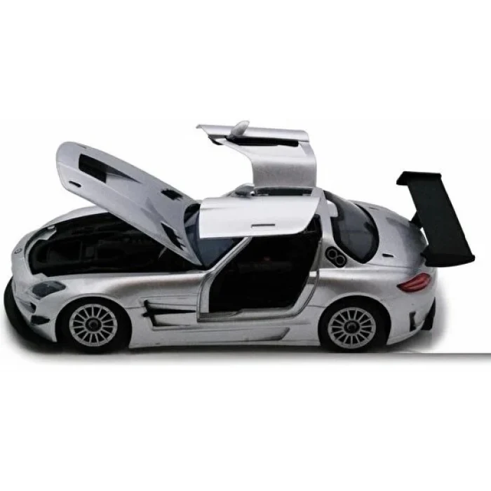 Mercedes Benz SLS AMG GT3 Vardem 1/24 Scale - Metalik Gri - Hediyelik
