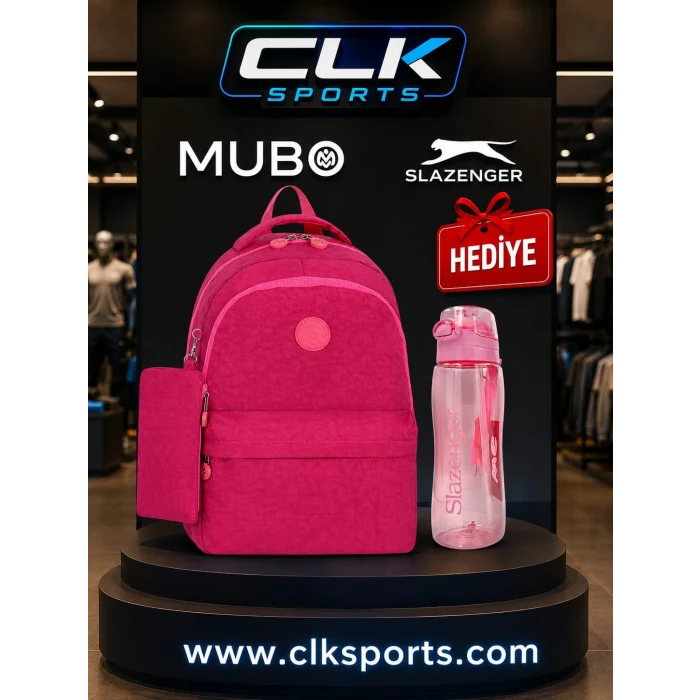 Mubo Collections Krinkıl Okul Çantası , Kalemlik - Suluk & Matara Hediye