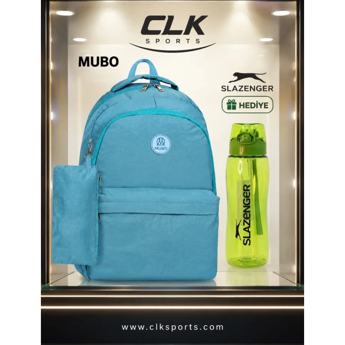 Mubo Collections Krinkıl Okul Çantası , Kalemlik - Suluk & Matara Hediye