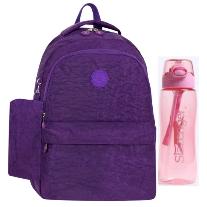 Mubo Collections Krinkıl Okul Çantası - Suluk & Matara Hediye