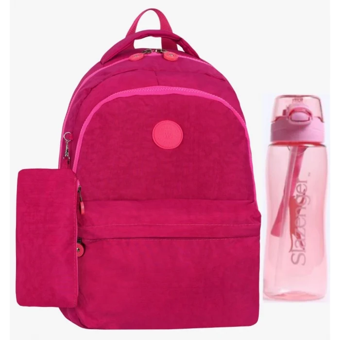 Mubo Collections Krinkıl Okul Çantası - Suluk & Matara Hediye