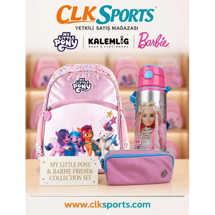 My Little Pony Anokulu Çantası - Suluk & Matara Hediye