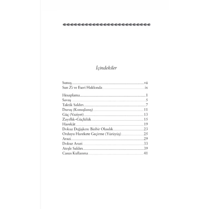 Savaş Sanatı : Hasan Ali Yücel Klasikler Dizisi