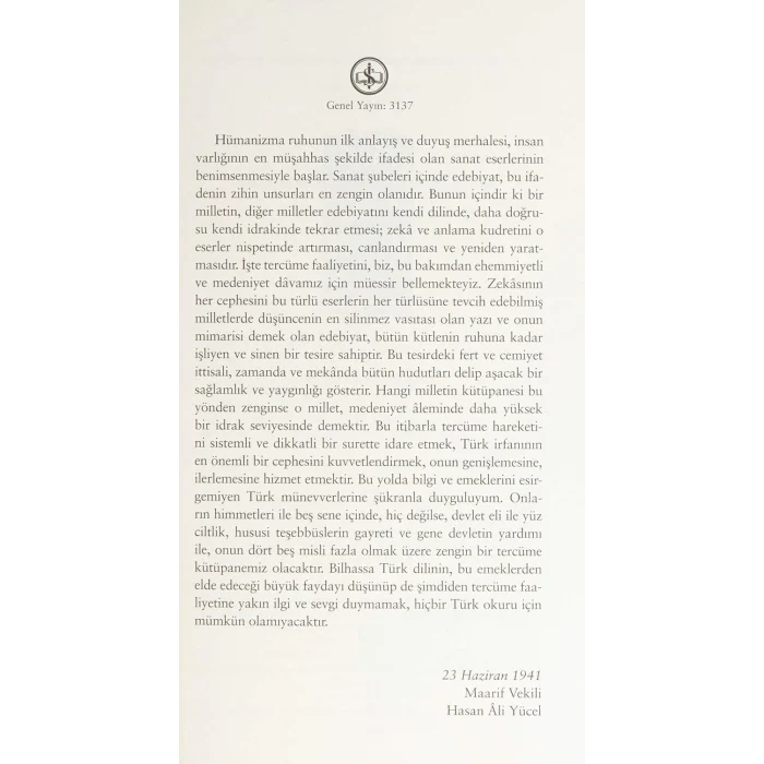 Savaş Sanatı : Hasan Ali Yücel Klasikler Dizisi
