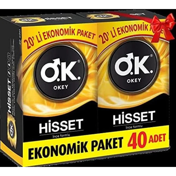 Okey Hisset 20 li x2 Paket Toplam 40 Adet