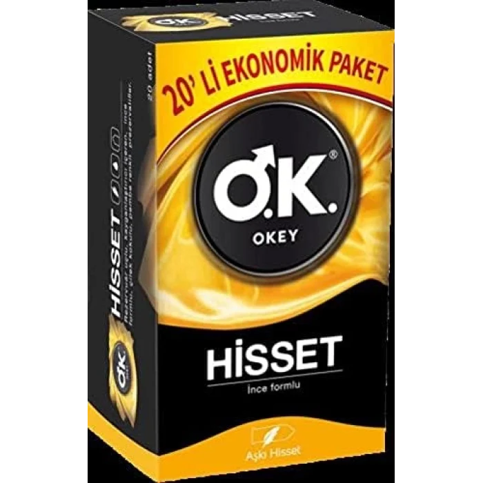 Okey Hisset 20 li x2 Paket Toplam 40 Adet