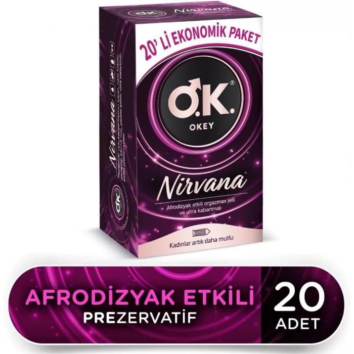 Okey Nirvana 20li + Hisset 20li Prezervatif