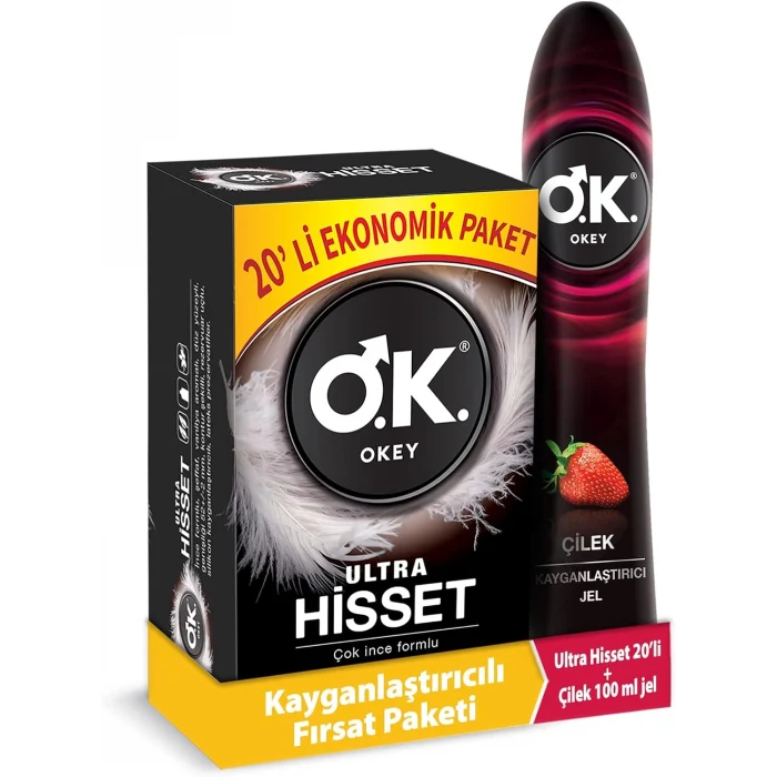 Okey Ultra Hisset 20Li + Çilek Kayg. Jel 100 Ml (Sanal Set)