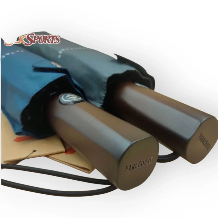 Parachase Ahşap Saplı Devrilme Önleyici 3 Kademeli Otomatik Şemsiye