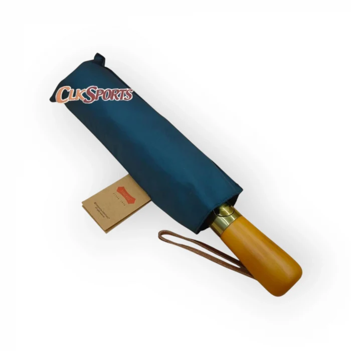 Parachase Premium Ahşap Saplı Otomatik Şemsiye - Çıtçıt Kılıflı