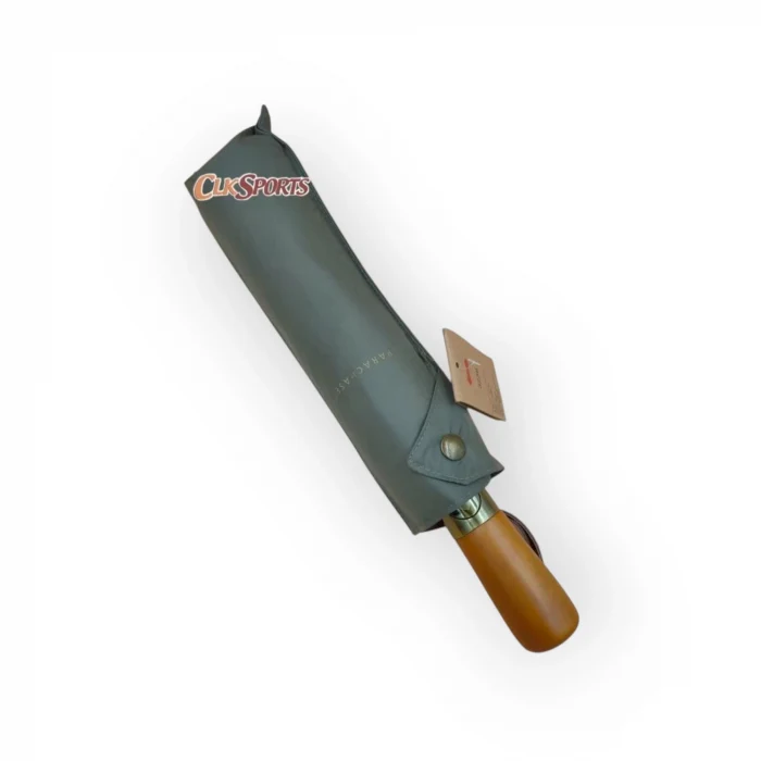 Parachase Premium Ahşap Saplı Otomatik Şemsiye - Çıtçıt Kılıflı